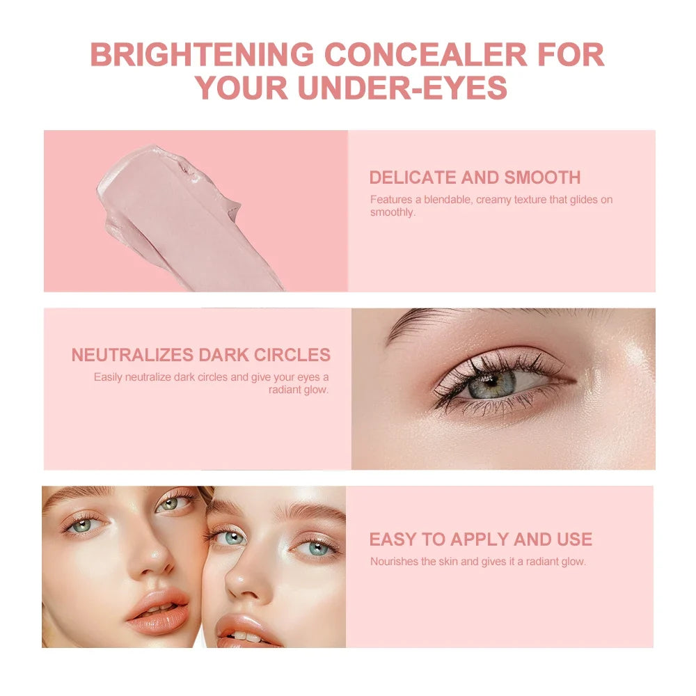 Eye Cream Concealer – Hydrates & Brightens Eye Area | Qme Eye Cream Concealer Qme