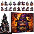 Halloween Countdown Advent Calendar 24-Day Acrylic Toy Figures Halloween Advent Calendar Qme C China Mainland 24 DAYS